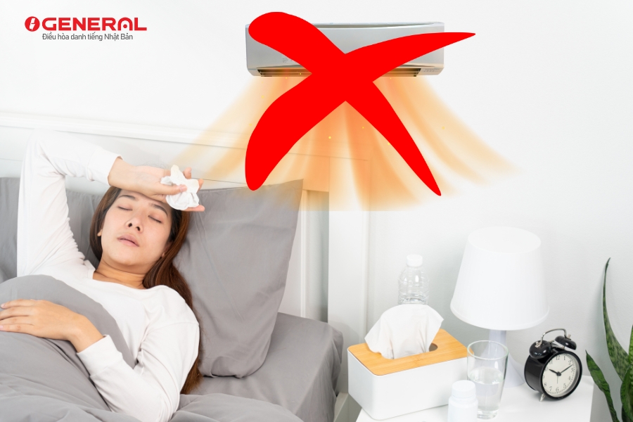 Bị Cảm Có Được Nằm Điều Hòa? Những Điều Bạn Cần Biết