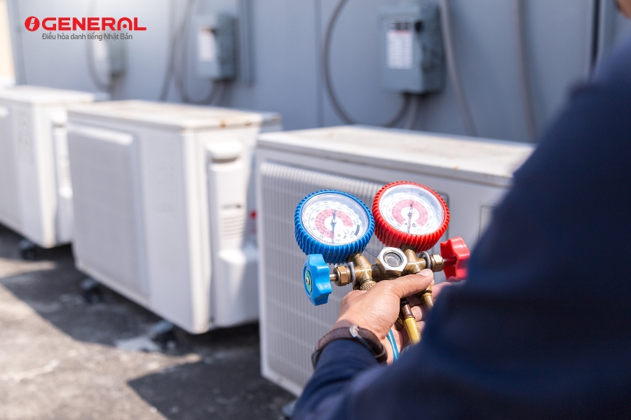Các Bước Thu Hồi Gas Máy Lạnh Chuẩn Kỹ Thuật
