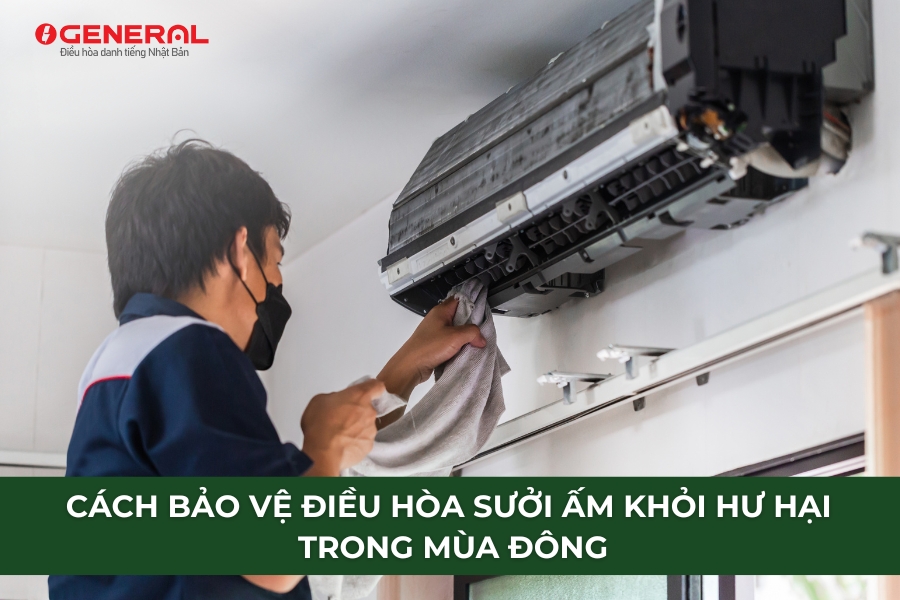 Cách Bảo Vệ Điều Hòa Sưởi Ấm Khỏi Hư Hại Trong Mùa Đông