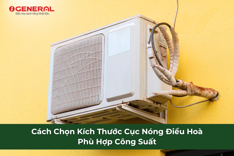 Cách Chọn Kích Thước Cục Nóng Điều Hoà Phù Hợp Công Suất