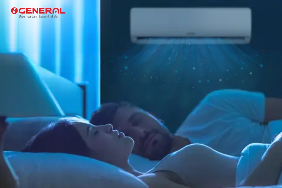Cách Nằm Máy Lạnh Qua Đêm Không Lo Đau Họng