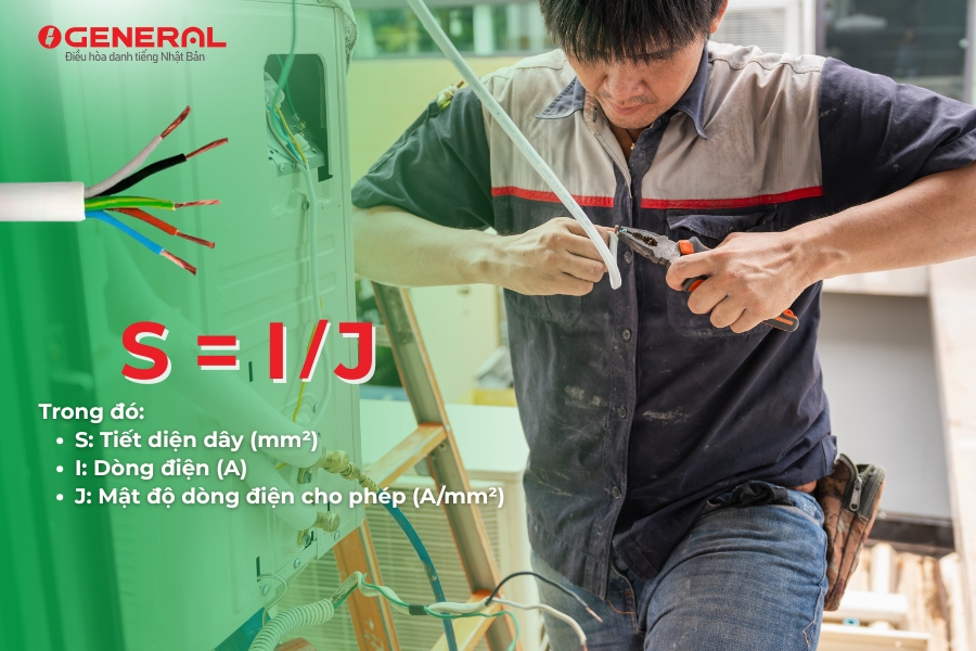 Cách Xác Định Tiết Diện Dây Điện Lắp Máy Lạnh Đúng Kỹ Thuật
