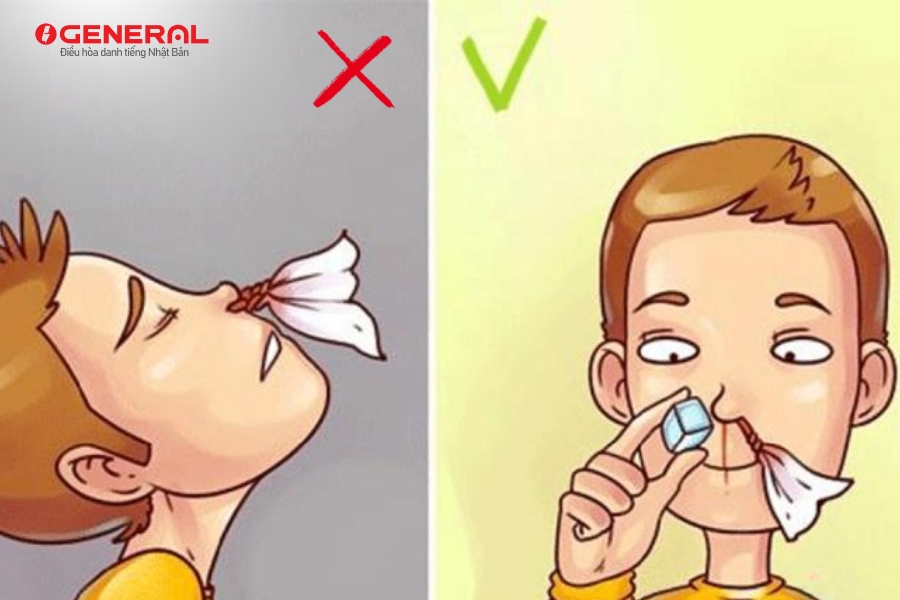 Cách Xử Lý Khi Nằm Điều Hoà Bị Chảy Máu Cam