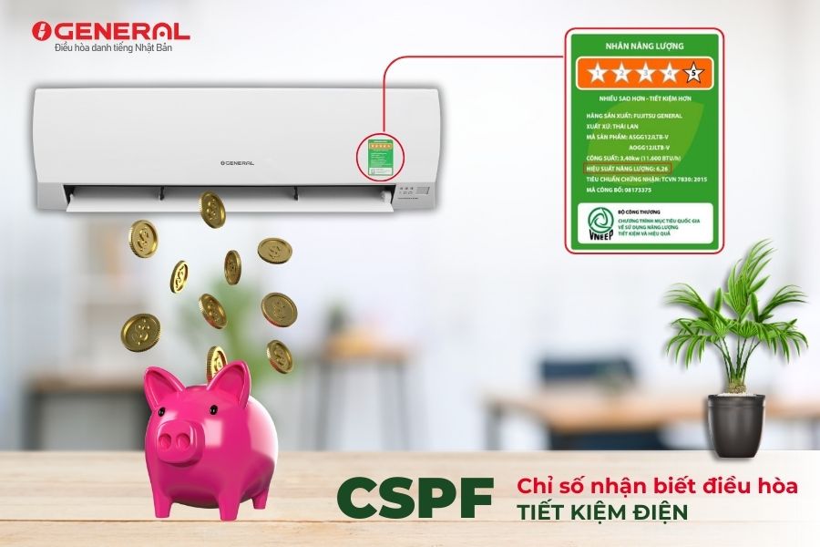 Chỉ Số CSPF - Chỉ Số Giúp Nhận Biết Điều Hòa Tiết Kiệm Điện