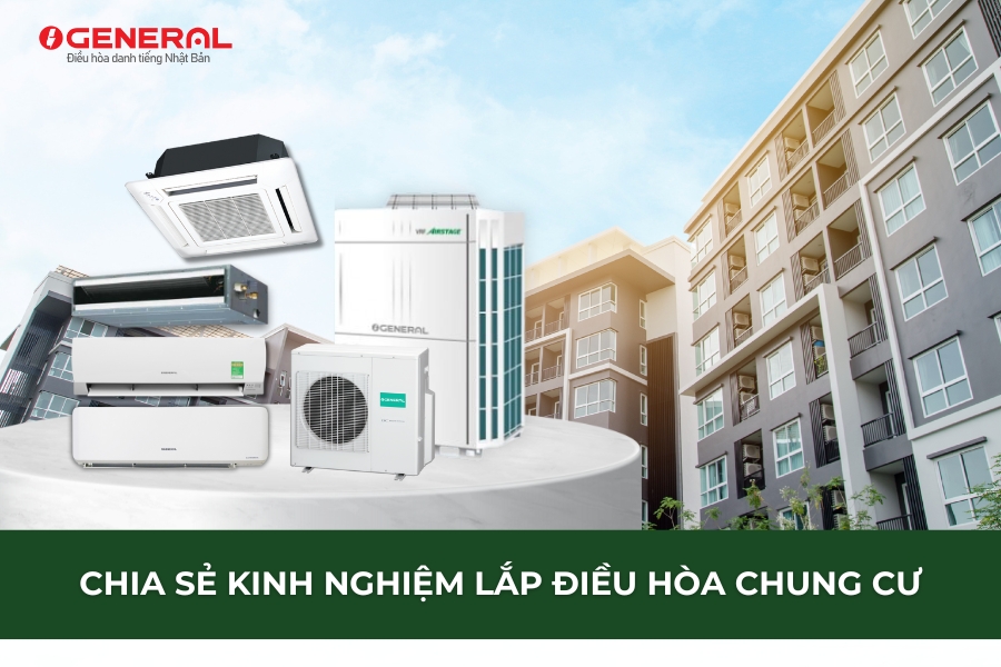 Chia Sẻ Kinh Nghiệm Lắp Điều Hòa Chung Cư