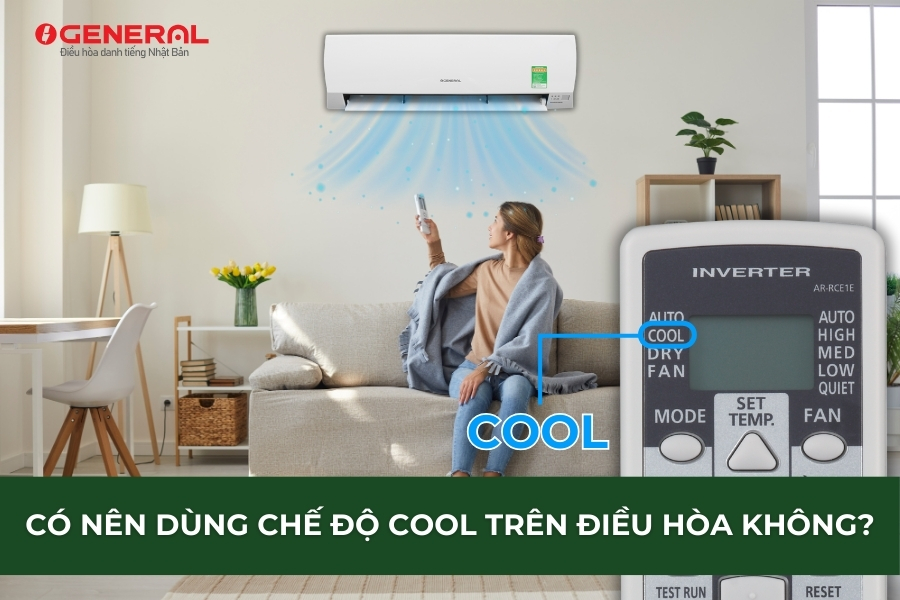 Có Nên Dùng Chế Độ COOL Trên Điều Hòa Không?