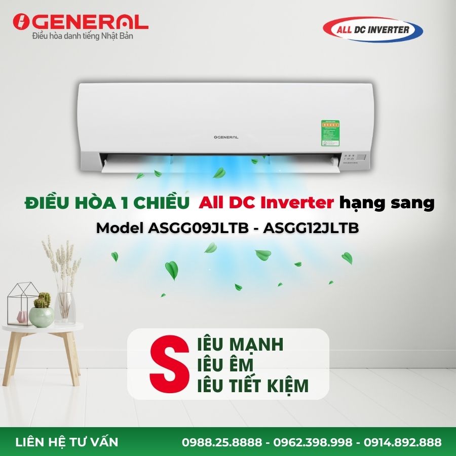 Công Nghệ All DC Inverter - Công Nghệ Vượt Trội, Hiệu Quả Tối Ưu