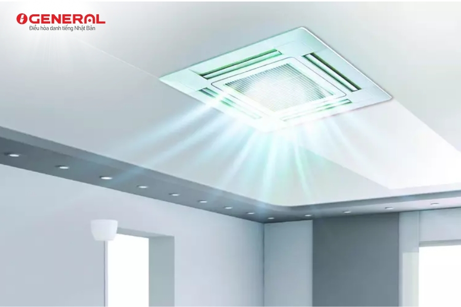 Điều Hòa Âm Trần 2 Chiều: Giải Pháp Làm Mát, Sưởi Ấm Hoàn Hảo