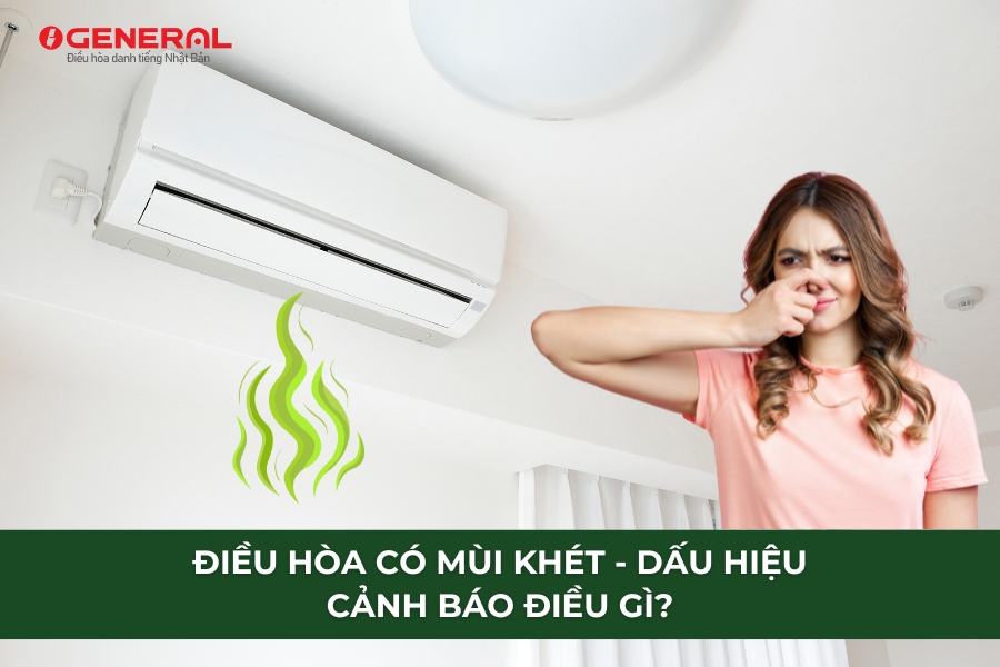 Điều Hòa Có Mùi Khét - Dấu Hiệu Cảnh Báo Điều Gì?