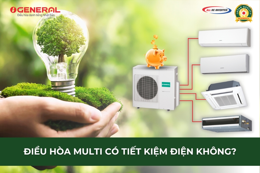 Điều Hòa Multi Có Tiết Kiệm Điện Không?