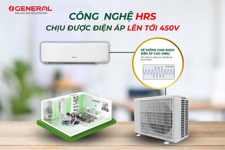 Dùng Điều Hòa General Model CPTA - Nhà Vẫn An Toàn, Không Lo Cháy Nổ