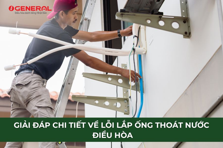 Giải Đáp Chi Tiết Về Lỗi Lắp Ống Thoát Nước Điều Hòa