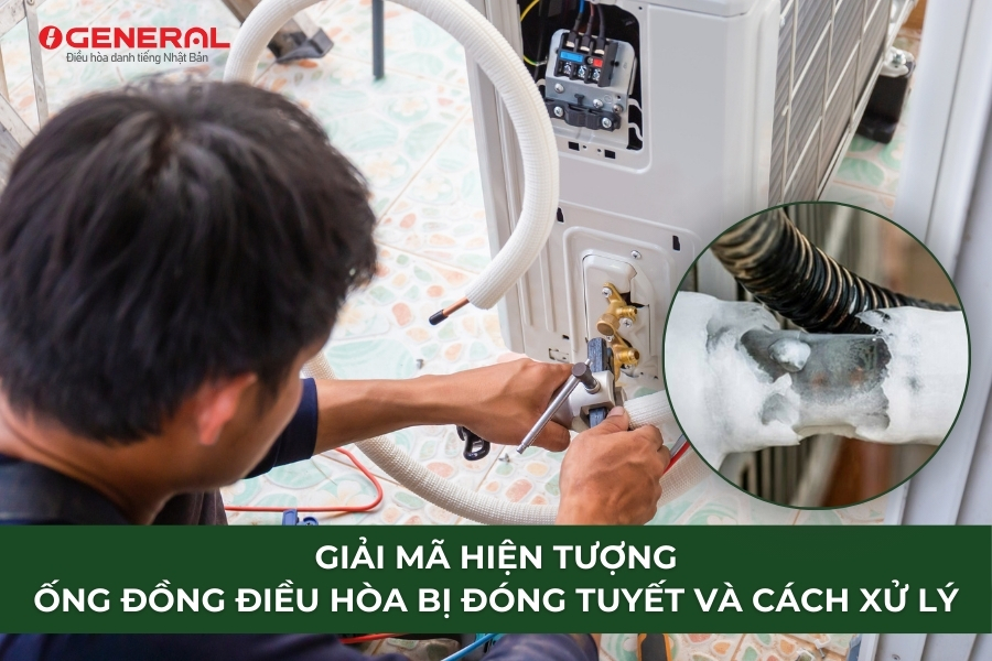 Giải Mã Hiện Tượng Ống Đồng Điều Hòa Bị Đóng Tuyết Và Cách Xử Lý