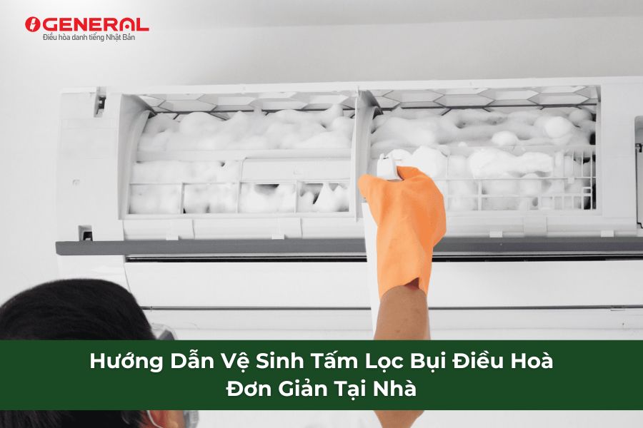 Hướng Dẫn Vệ Sinh Tấm Lọc Bụi Điều Hoà Đơn Giản Tại Nhà