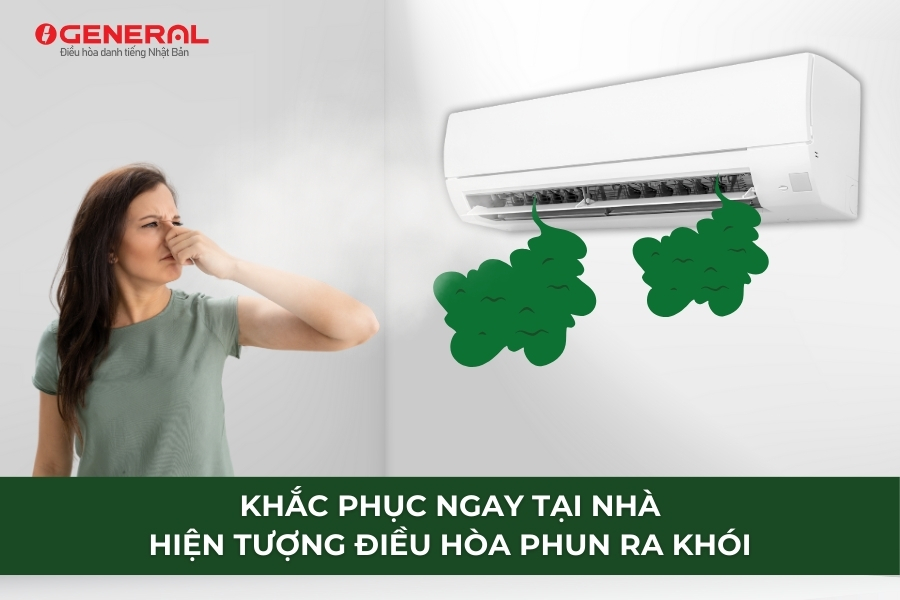 Khắc Phục Ngay Tại Nhà Hiện Tượng Điều Hòa Phun Ra Khói