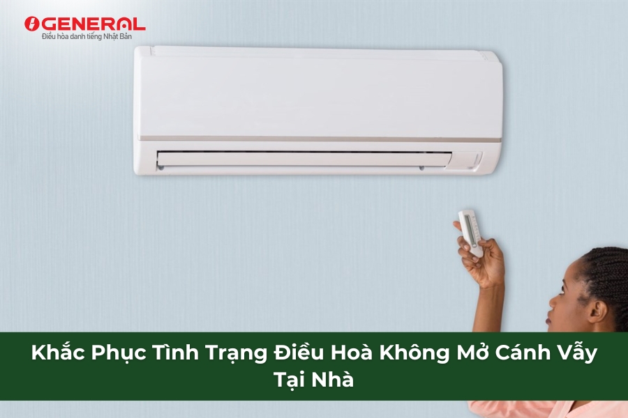 Khắc Phục Tình Trạng Điều Hoà Không Mở Cánh Vẫy Tại Nhà