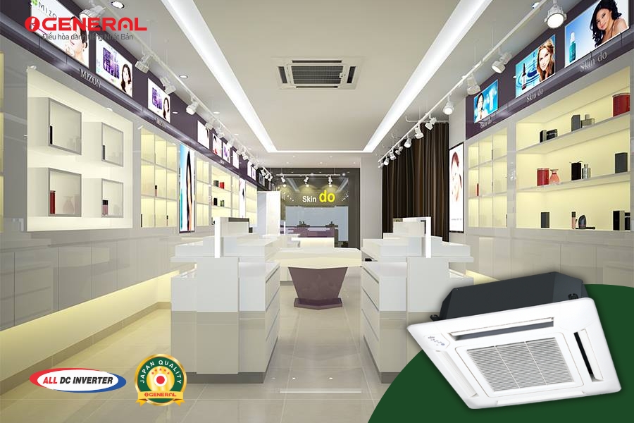 Kinh Nghiệm Lắp Điều Hòa Âm Trần Cho Showroom