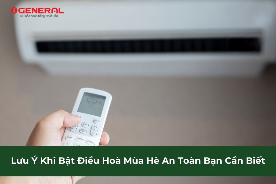 Lưu Ý Khi Bật Điều Hoà Mùa Hè An Toàn Bạn Cần Biết