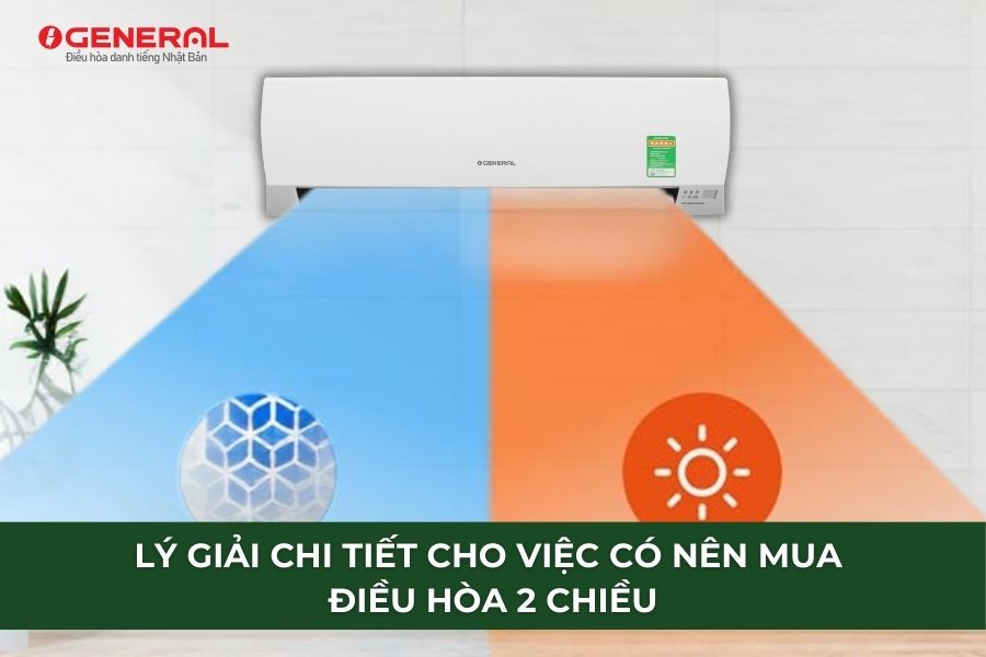 Lý Giải Chi Tiết Cho Việc Có Nên Mua Điều Hòa 2 Chiều