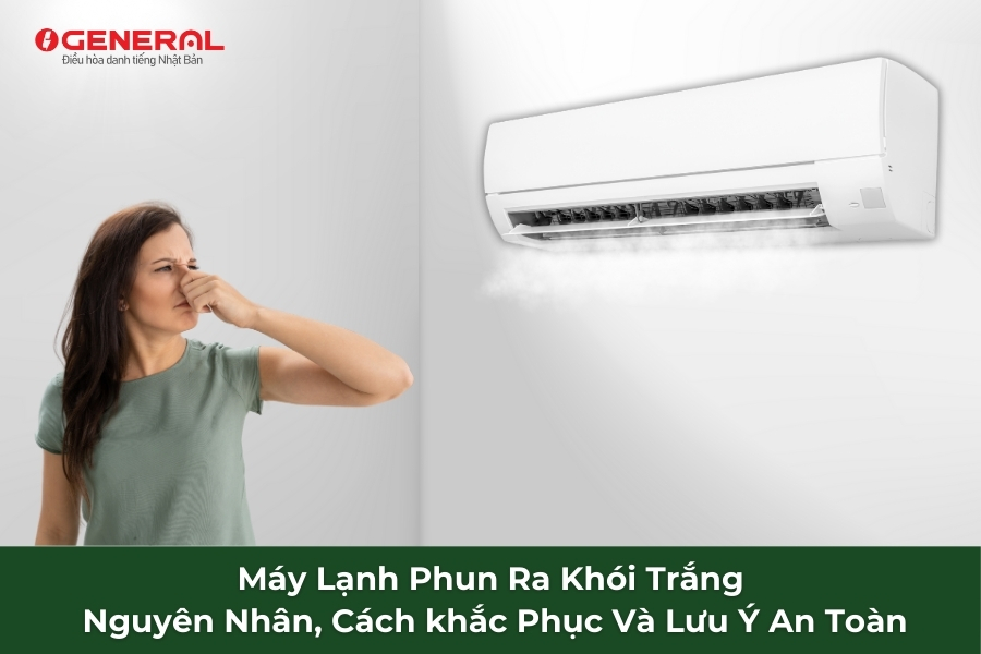 Máy Lạnh Phun Ra Khói Trắng: Nguyên Nhân, Cách khắc Phục Và Lưu Ý An Toàn