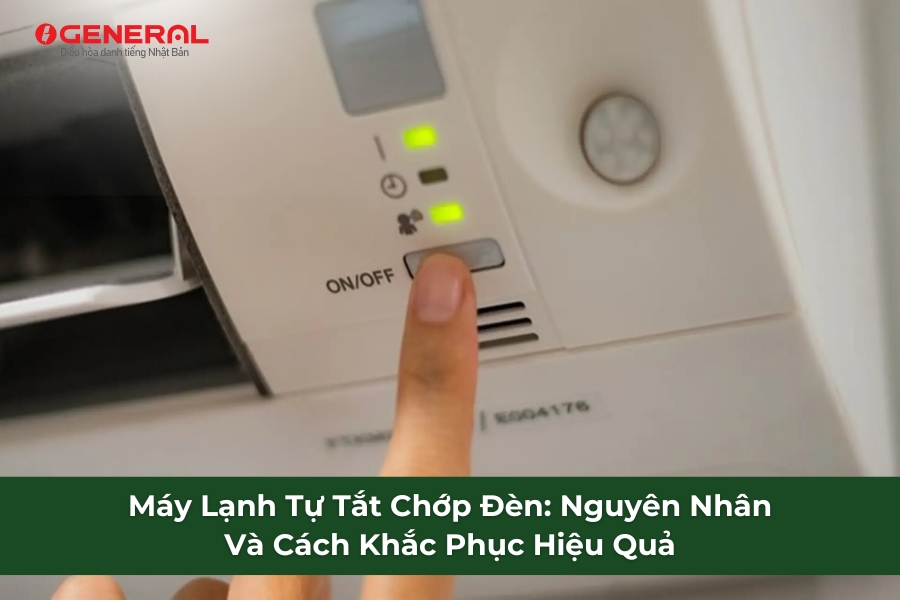 Máy Lạnh Tự Tắt Chớp Đèn: Nguyên Nhân Và Cách Khắc Phục Hiệu Quả
