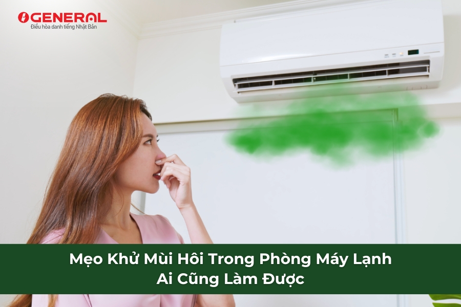 Mẹo Khử Mùi Hôi Trong Phòng Máy Lạnh Ai Cũng Làm Được