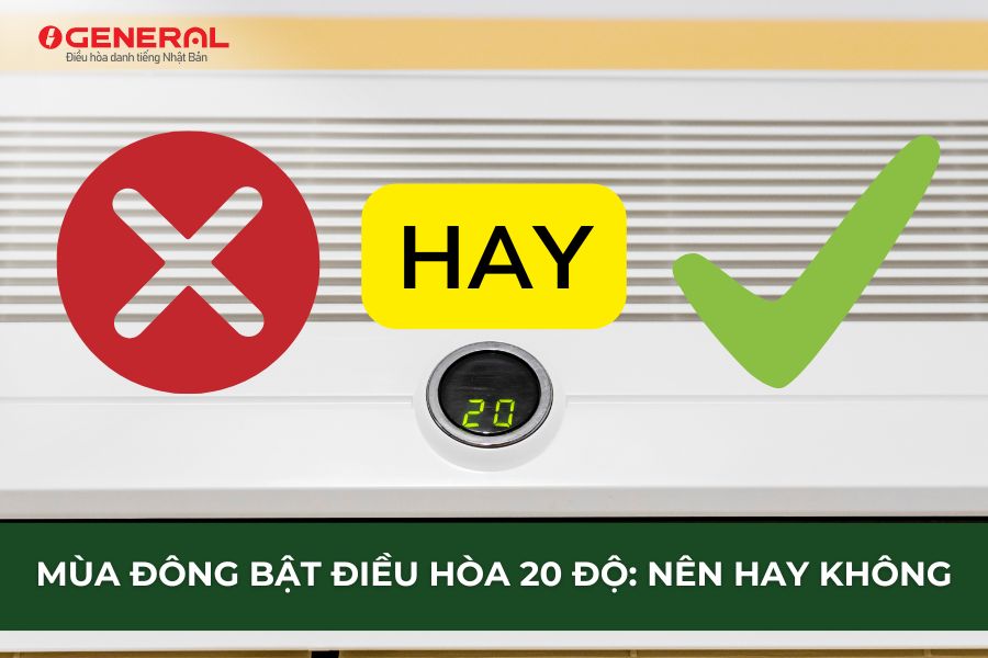 Mùa Đông Bật Điều Hòa 20 Độ: Nên Hay Không