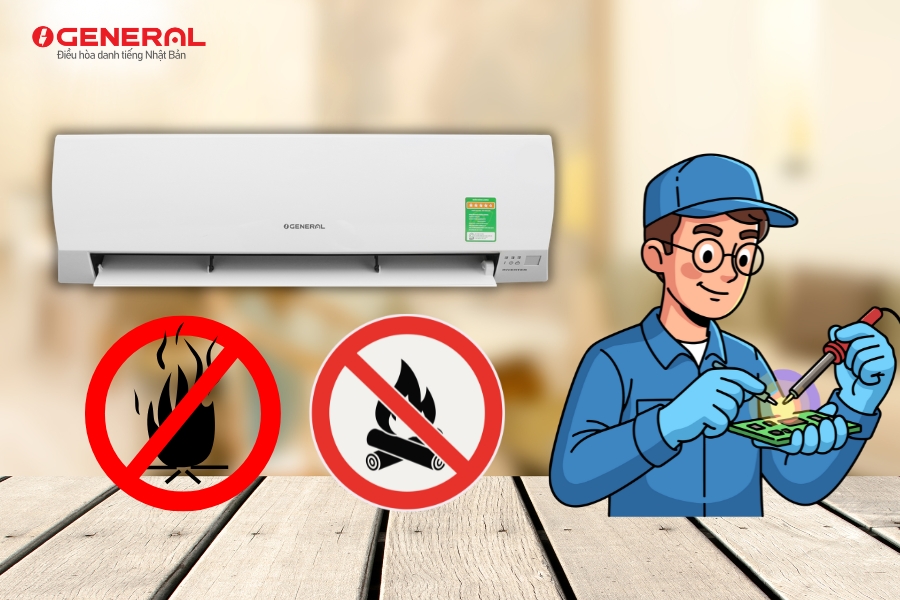 Nhận Biết Dấu Hiệu Điều Hòa Sắp Cháy Và Cách Xử Lý Khẩn Cấp
