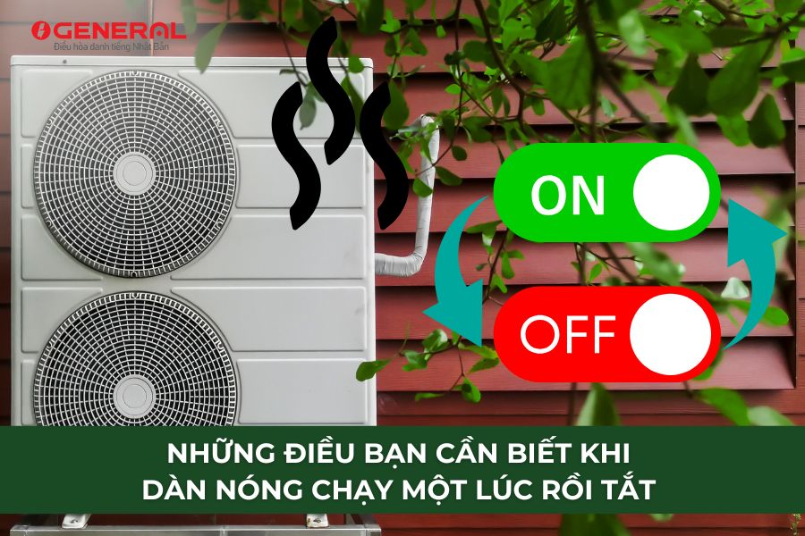 Những Điều Bạn Cần Biết Khi Dàn Nóng Chạy Một Lúc Rồi Tắt