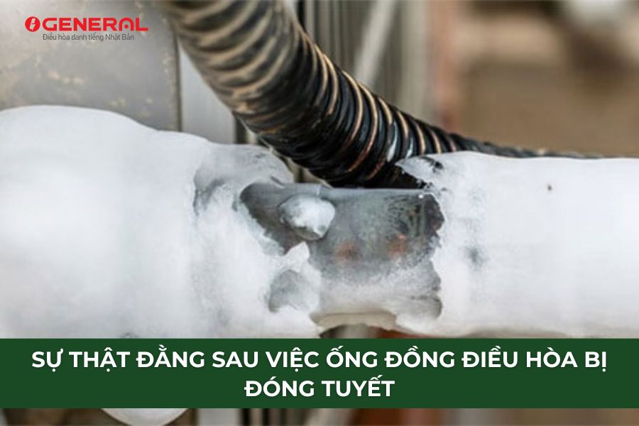 Sự Thật Đằng Sau Việc Ống Đồng Điều Hòa Bị Đóng Tuyết