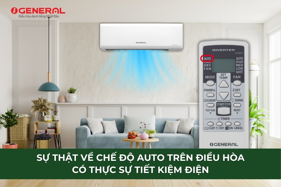 Sự Thật Về Chế Độ Auto Trên Điều Hòa Có Thực Sự Tiết Kiệm Điện