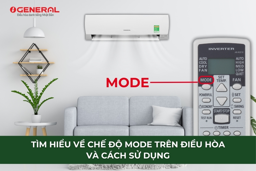 Tìm Hiểu Về Chế Độ MODE Trên Điều Hòa Và Cách Sử Dụng