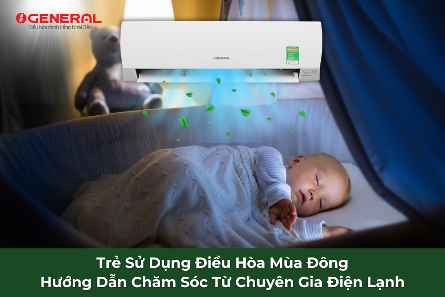 Trẻ Sử Dụng Điều Hòa Mùa Đông: Hướng Dẫn Chăm Sóc Từ Chuyên Gia Điện Lạnh