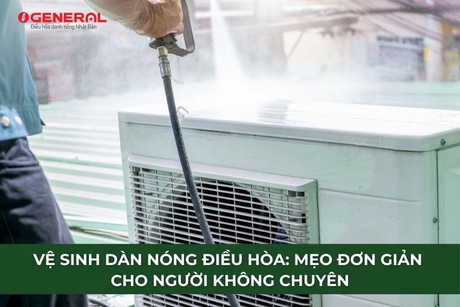 Vệ Sinh Dàn Nóng Điều Hòa: Mẹo Đơn Giản Cho Người Không Chuyên