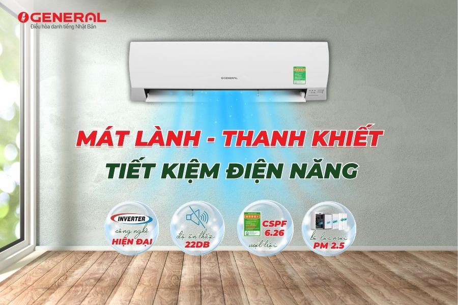 Giá điều hoà một chiều luôn là điều mà nhiều người quan tâm vào những ngày nắng nóng. Cùng General tìm hiểu ngay trong bài viết dưới đây nhé.